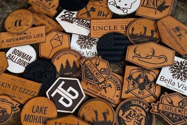 اتیکت و لیبل چرمی