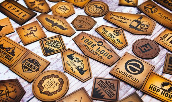 چاپ مارک چرمی لباس