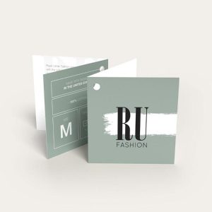 معرفی انواع کارت آویز لباس